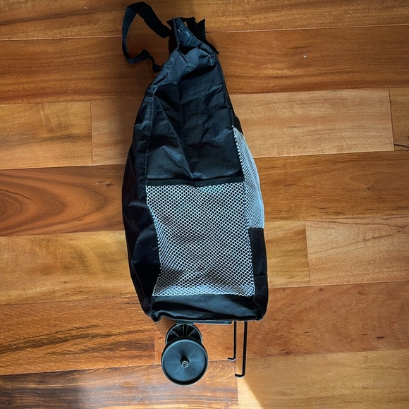 Black with Mesh Rolling Bag - Picture 2 of 11